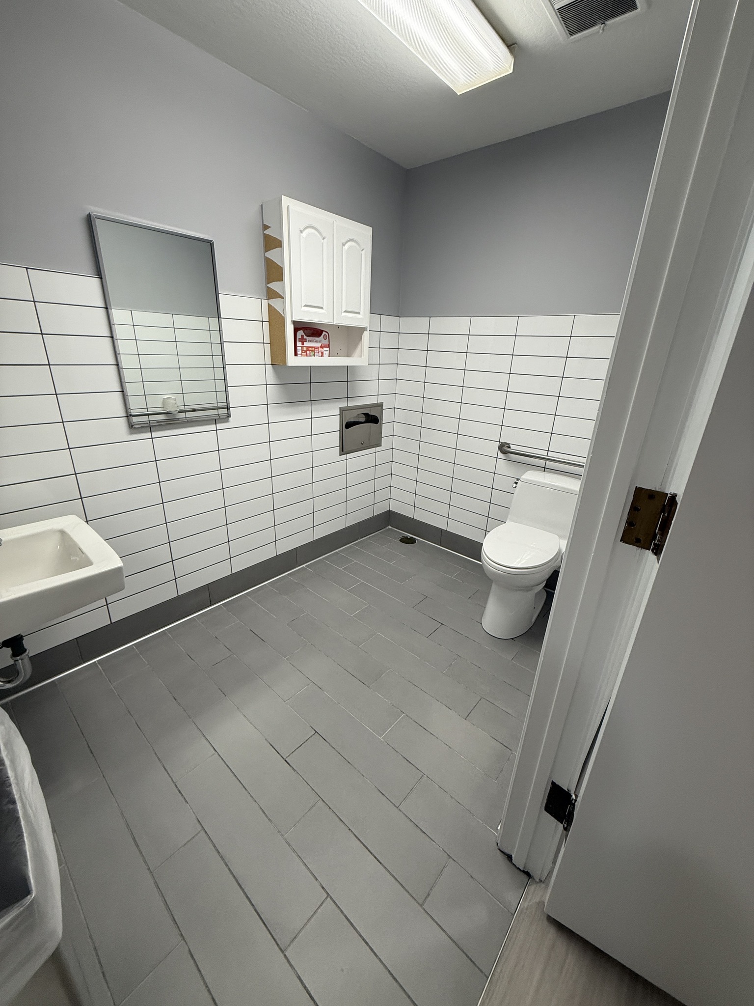 Finished bathroom